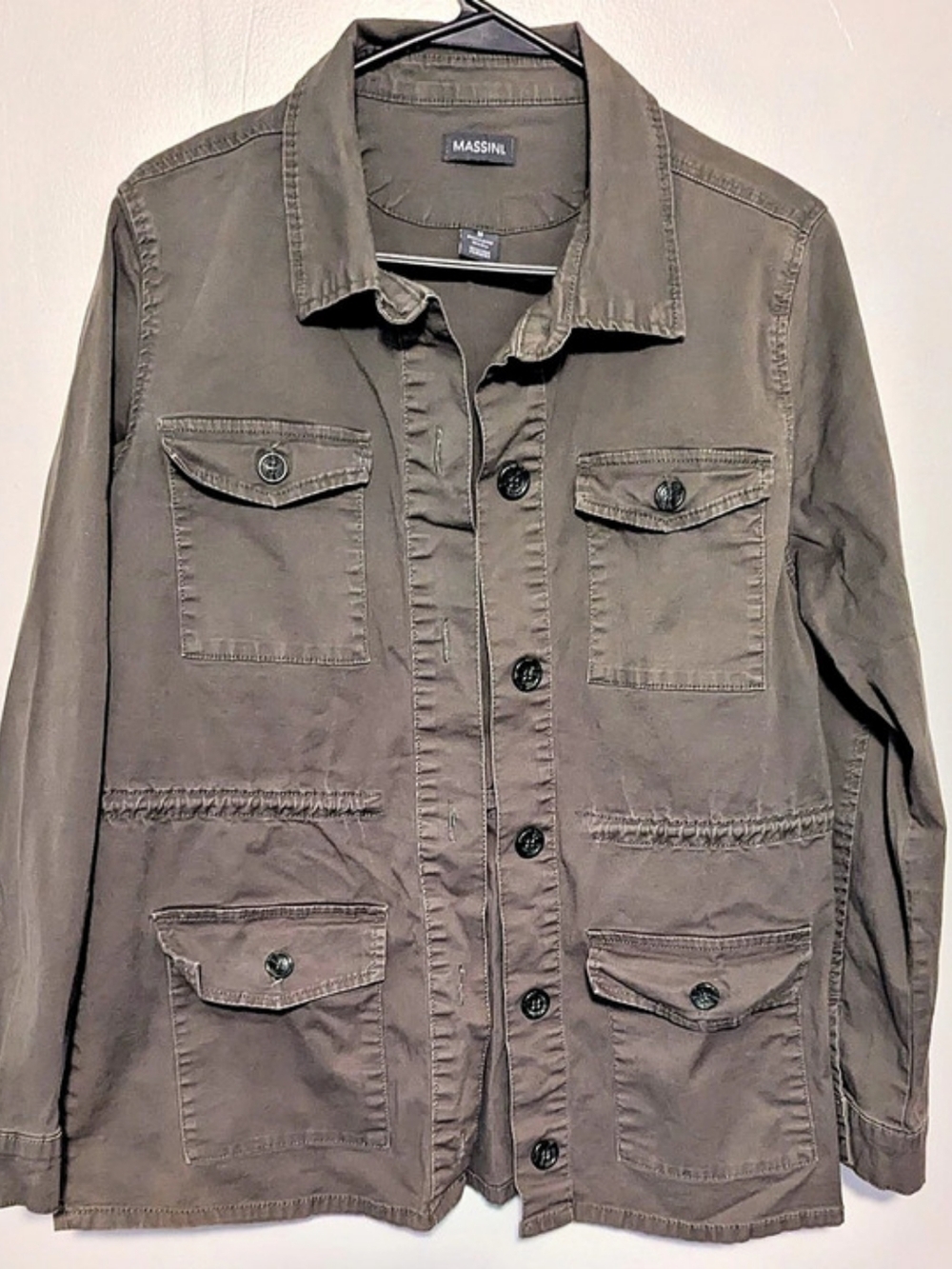 Massini Utility Jacket Brown Medium